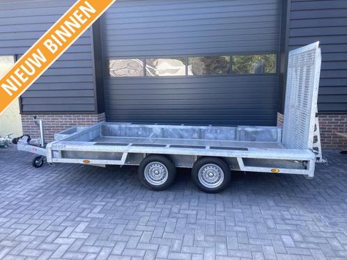 Henra mt Machinetransporter oprijwagen aanhanger 2024, Auto diversen, Aanhangers en Bagagewagens, Gebruikt