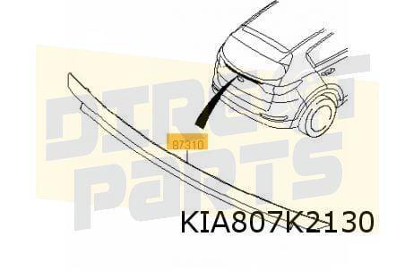 Kia Sportage achterkleplijst tussen achterlichten (bij LED /, Auto-onderdelen, Carrosserie en Plaatwerk, Achterklep, Kia, Achter