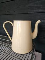 Antiek brocante vintage emaille kan, Ophalen of Verzenden