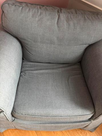 IKEA EKTORP Fauteuil – Grijs, in topstaat - afbeelding 3