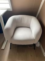 Fauteuil 'Davi', gebroken wit 75x71x71, zgan, Huis en Inrichting, Fauteuils, Ophalen, Zo goed als nieuw
