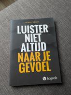 Boek luister niet altijd naar je gevoel - Robert Leahy, Ophalen of Verzenden, Beta, Zo goed als nieuw, HBO