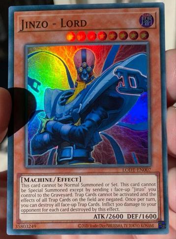 Yu-Gi-Oh! Jinzo - Lord LODT M/NM ! beschikbaar voor biedingen