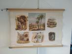 originele schoolplaten bijbelse thema's topografie, Antiek en Kunst, Antiek | Schoolplaten, Ophalen, Geschiedenis