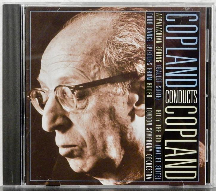 sacd Aaron Copland - Copland Conducts Copland NWST 3+1gratis, Cd's en Dvd's, Cd's | Klassiek, Zo goed als nieuw, Orkest of Ballet