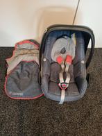 Maxi-Cosi Pebble incl. voetenzak, Ophalen, Autogordel, Zijbescherming, Zo goed als nieuw