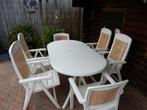 tuin set, Tuin en Terras, Ophalen, Kunststof, Gebruikt, 6 zitplaatsen