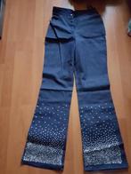 Nieuwe spijkerbroek met glinstertjes bling van Lipsy - UK8, Lipsy, Ophalen of Verzenden, Nieuw, Blauw