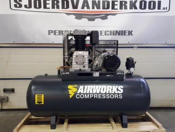 ACTIE AIRWORKS K30/270 INDUSTRIE COMPRESSOR 5,5pk beschikbaar voor biedingen