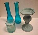 Diverse turquoise / blauwe woonaccessoires, Ophalen of Verzenden, Gebruikt
