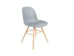 Zuiver Albert Kuip eetkamerstoel lichtgrijs | 4 | €199 ps nu, Huis en Inrichting, Stoelen, Kunststof, Nieuw, Ophalen of Verzenden