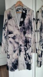 Corduroy getailleerd lang colbert, Maat L, Kleding | Dames, Zwart, Zo goed als nieuw, Jasje, Watcher