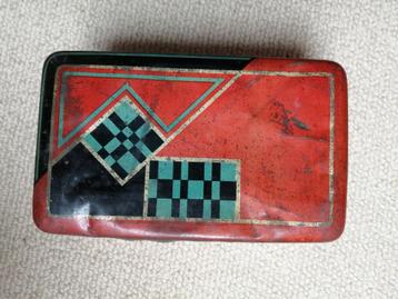 blik, art deco motief beschikbaar voor biedingen