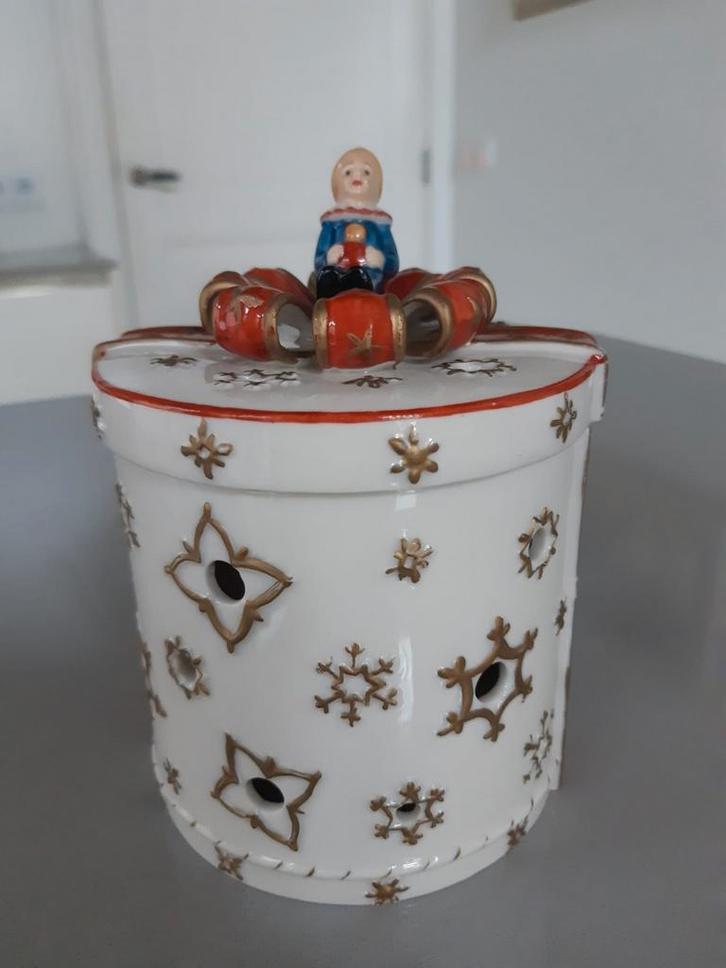 Waxinelichthouder Kerst Villeroy en Boch Christmas Toy's, Diversen, Kerst, Zo goed als nieuw, Ophalen of Verzenden