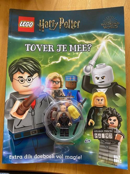 Lego boek Harry Potter Tover je mee? Incl Lucius Malfidus, Kinderen en Baby's, Speelgoed | Duplo en Lego, Nieuw, Lego, Complete set