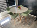 Mooie eettafel te koop., Zo goed als nieuw, Vijf personen of meer, Rechthoekig, 50 tot 100 cm