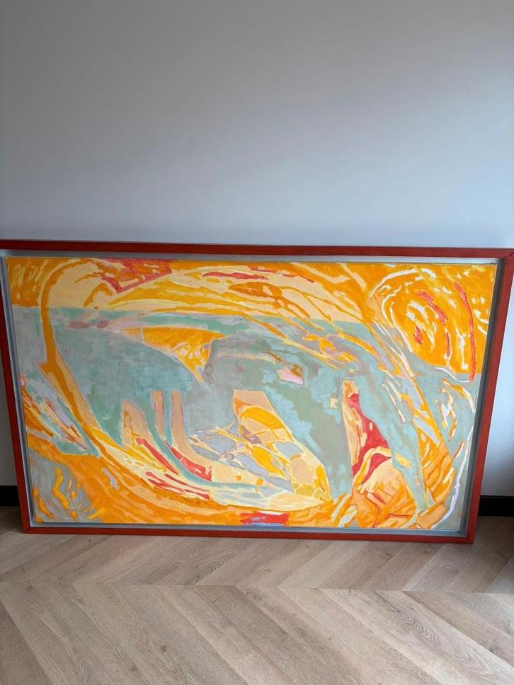 Schilderij Maria Neefjes, Antiek en Kunst, Kunst | Schilderijen | Klassiek, Ophalen