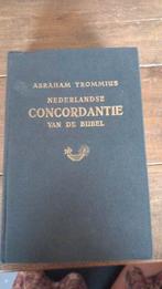 Concordantie Abraham Trommius, Boeken, Ophalen of Verzenden, Zo goed als nieuw