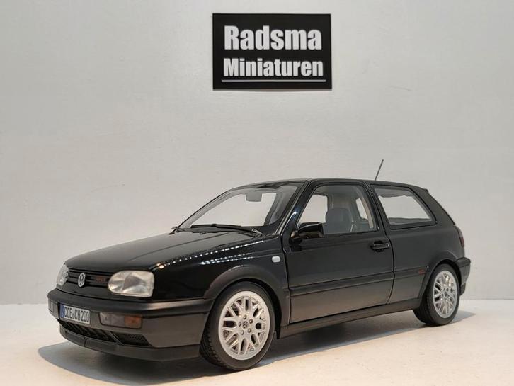 Vw Golf Mk3 GTI 20Jahre - Black - 1:18 Norev, Hobby en Vrije tijd, Modelauto's | 1:18, Nieuw, Auto, Norev, Ophalen of Verzenden