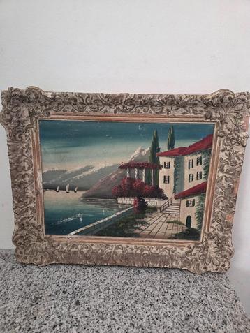 Mooi handgeschilderd schilderij van J. van Riemsdijk beschikbaar voor biedingen