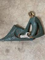 Joop Puntman keramiek wandsculptuur , jaren 70, Gebruikt, Haalderen, Ophalen of Verzenden, Onbekend