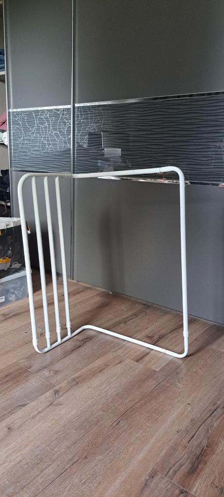 Metalen bedhekje trombone, Kinderen en Baby's, Kinderkamer | Bedden, Zo goed als nieuw, Minder dan 140 cm, 70 tot 85 cm, Matras