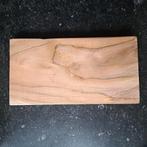 Stevige massieve brood/ borrelplank. Oud Teak., Ophalen of Verzenden, Gebruikt