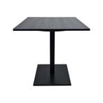 Complete horeca tafels, bistro melamine tafel zwart., Huis en Inrichting, Tafels | Eettafels, Nieuw