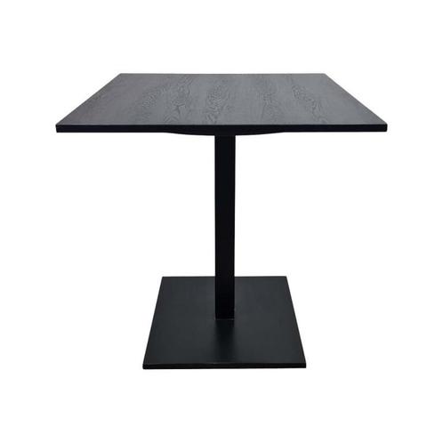 Complete horeca tafels, bistro melamine tafel zwart., Huis en Inrichting, Tafels | Eettafels, Nieuw