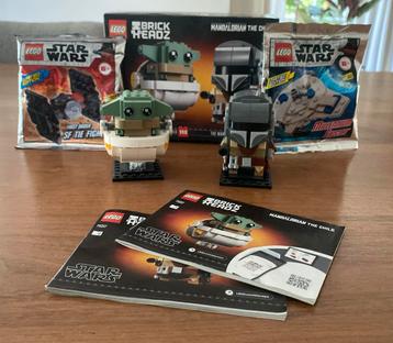 Lego 75317 - mandalorian the child + lego star wars foil bag beschikbaar voor biedingen