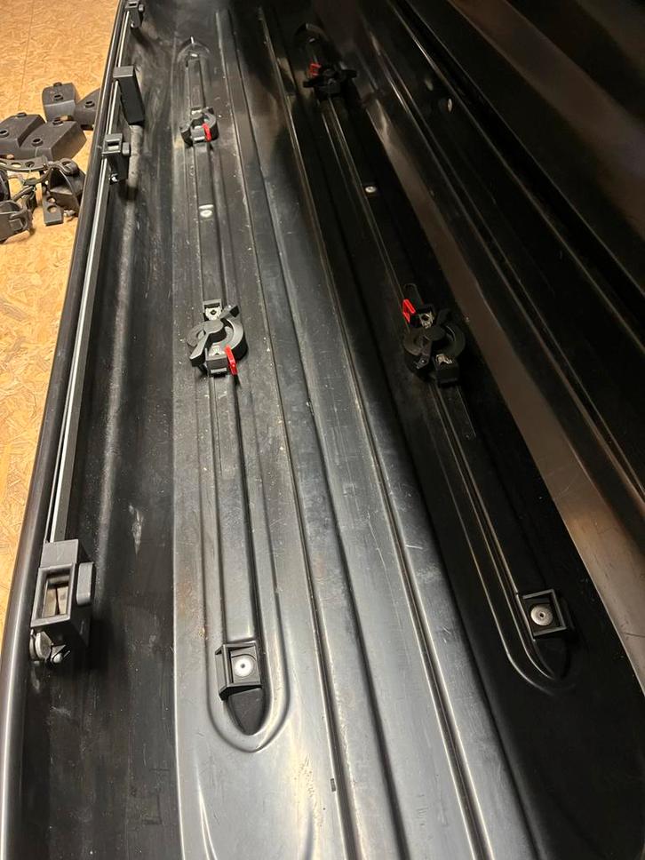 Hapro Carver 8.2 dakkoffer + dakdragers, Auto diversen, Dakkoffers, Gebruikt, Ophalen