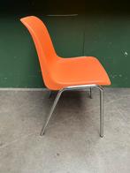 14 stuks kuipstoelen vintage retro design oranje, Kunststof, Zo goed als nieuw, Ophalen, Overige kleuren