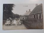 Fotokaart Hitzum kinderen, Verzenden, 1920 tot 1940, Gelopen, Friesland
