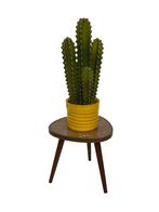 Vintage Plantentafeltje Bijzettafel Driepoot Jaren 60 Design, Minder dan 45 cm, Minder dan 55 cm, Gebruikt, Vintage