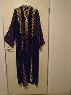 Prachtige Lange Maxi Dubai Jurk Abaya Kaftan maat XL ZGAN, Verzenden, Zwart, Maat 46/48 (XL) of groter, Zo goed als nieuw