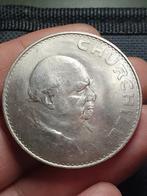 Grote 1 crown munt van Churchill uit 1965 UK, Ophalen of Verzenden, Overige landen, Losse munt