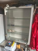 zware kwaliteit vitrine kast, gebruikt voor verzameling, Ophalen of Verzenden, Gebruikt