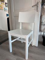 Witte houten stoel, Ophalen, Gebruikt, Wit, Eén
