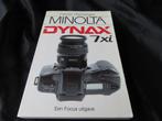 Minolta Dynax 7XI camera boek, Ophalen of Verzenden, Fotograferen en Filmen, Zo goed als nieuw