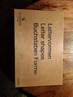 Lettervormen - Letter Shapes - Buchstabe, Kinderen en Baby's, Speelgoed | Educatief en Creatief, Ophalen of Verzenden, Gebruikt