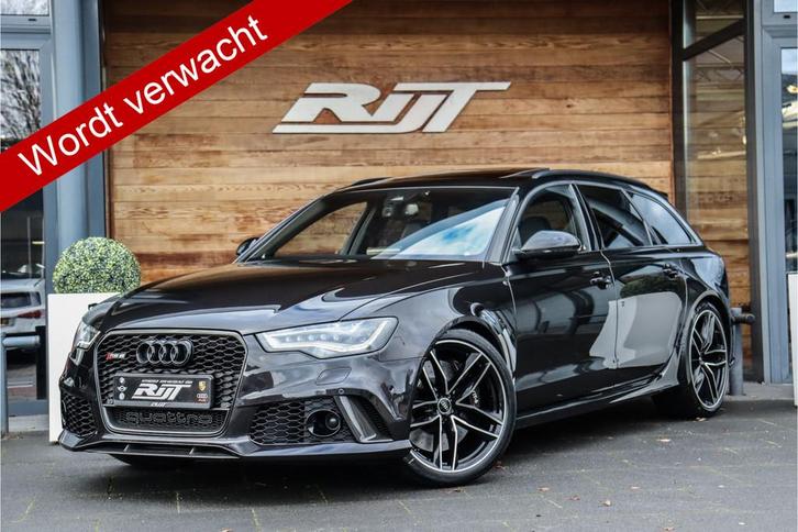 Audi RS6 4.0 V8 Quattro *HUD/B&O/Audi Exclusief/Carbon/ACC*, Auto's, Audi, Bedrijf, Te koop, RS6, 4x4, ABS, Achteruitrijcamera