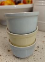 3 Pastel parrafeubakjes DEEN'S, Ophalen of Verzenden