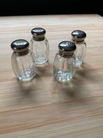 4 zout / peper vaatjes ( uit grootmoeders tijd ), Ophalen, Gebruikt, Overige typen, Glas