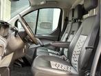 Ford Transit Custom 290 2.0TDCI 170pk Autom. Limited Navi Ca, 4 cilinders, Navigatiesysteem, Leder en Stof, Zwart