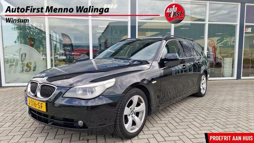 BMW 5-serie Touring 525i Executive AUTOMAAT|Panoramadak|Leer, Auto's, BMW, Bedrijf, Te koop, 5-Serie, ABS, Airbags, Airconditioning