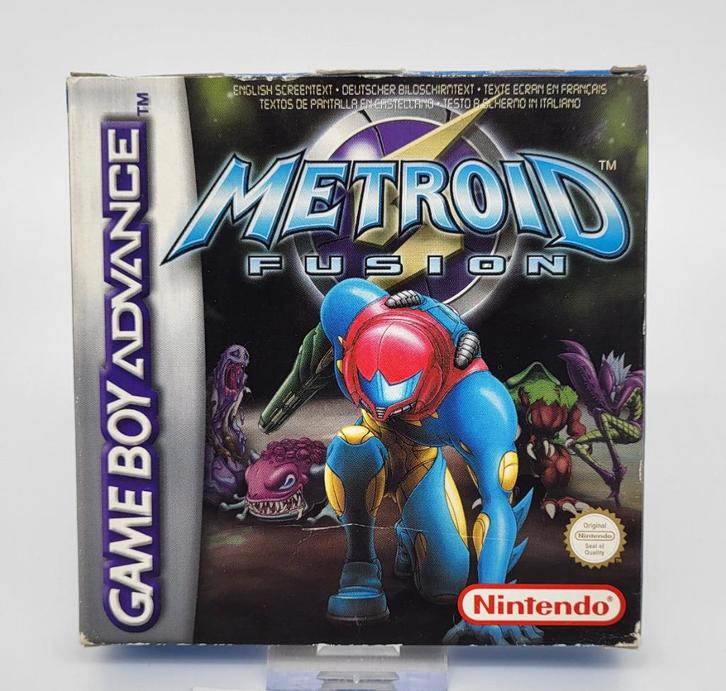 Metroid Fusion - Nintendo Game Boy Advance GBA - CIB + VIP, Spelcomputers en Games, Games | Nintendo Game Boy, Gebruikt, Avontuur en Actie