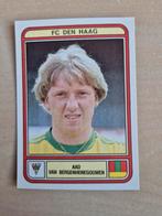 Panini Voetbal 80 Aad van Bergenhenegouwen FC Den Haag, Verzamelen, Ophalen of Verzenden, Zo goed als nieuw, Overige binnenlandse clubs
