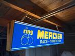 Mercier lichtbak dubbelzijdig Vintage racefiets reclamebord, Ophalen of Verzenden, Zo goed als nieuw, Lichtbak of (neon) lamp