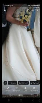 Sincerity trouwjurk nummer 3022 maat 46-48, Kleding | Dames, Trouwkleding en Trouwaccessoires, Trouwjurk, Overige kleuren, Sincerity