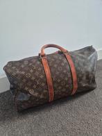 Louis Vuitton Keepall 50, 40 tot 60 cm, 30 cm of meer, Gebruikt, Bruin